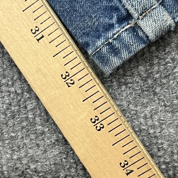 Carhartt Jeans Mens 34x34 Dungaree Fit Utility Painter Work Pants Distressed - Picture 11 of 11